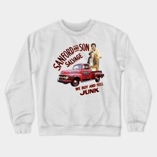 Sanford and Son Salvage Worn Truck Crewneck Sweatshirt